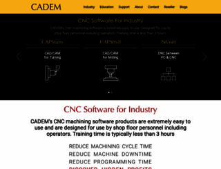 cadem.com screenshot