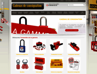 cadenas-consignation.fr screenshot
