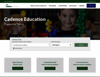 cadence-education.com screenshot