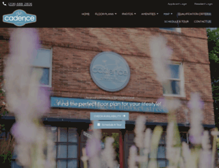 cadenceballard.com screenshot