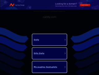 cadilly.com screenshot