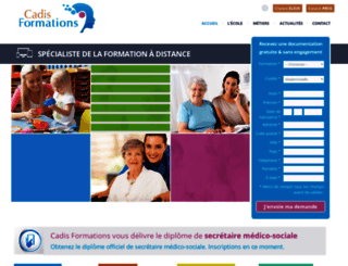 cadis-formations.fr screenshot