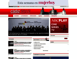 cadiz2012.lavozdigital.es screenshot