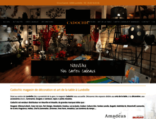 cadochic-luneville.com screenshot
