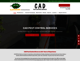 cadpestcontrol.com screenshot