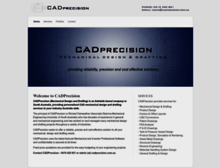 cadprecision.com.au screenshot
