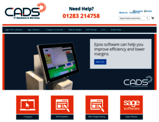 cadsnet.co.uk screenshot