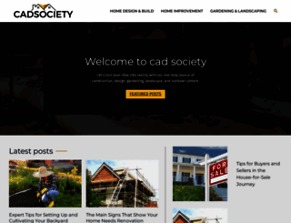 cadsociety.org screenshot