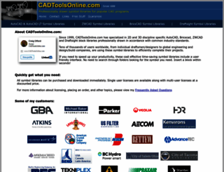 cadtoolsonline.com screenshot