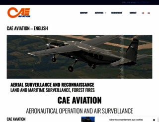 cae-aviation.com screenshot
