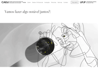 caedufjf.net screenshot