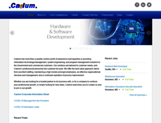 caelum.com screenshot