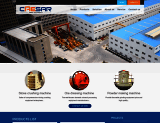 caesarmachinery.com screenshot