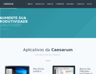 caesarum.com.br screenshot