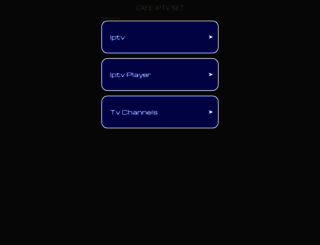 cafe-iptv.net screenshot