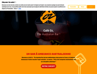 cafe-oz.com screenshot