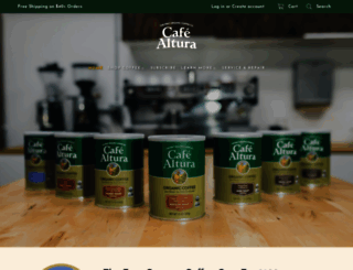 cafealtura.com screenshot