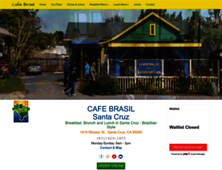 cafebrasil.us screenshot