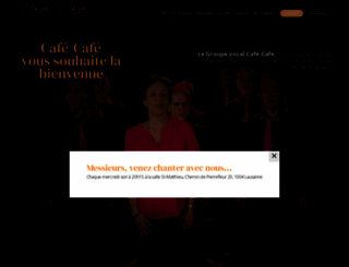 cafecafe.ch screenshot