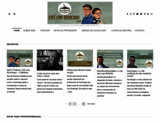 cafecomsociologia.com screenshot