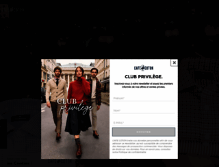cafecoton.fr screenshot