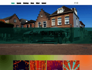 cafedeplaats.nl screenshot