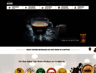 cafedesire.global screenshot