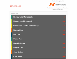 cafeeina.com screenshot