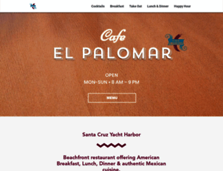 cafeelpalomar.com screenshot