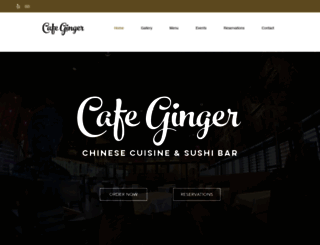 cafeginger.net screenshot