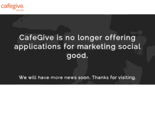 cafegive.com screenshot