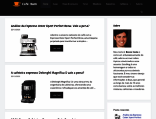 cafehum.com.br screenshot