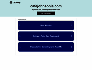 cafejohnsonia.com screenshot