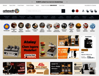 cafemarkt.com screenshot