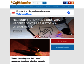 cafematutino.com screenshot