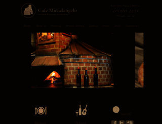 cafemichelangelo.com screenshot