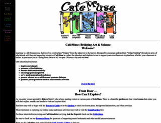 cafemuse.com screenshot