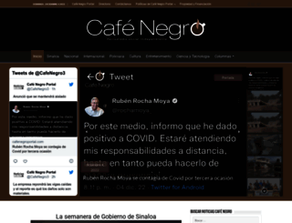 cafenegroportal.com screenshot