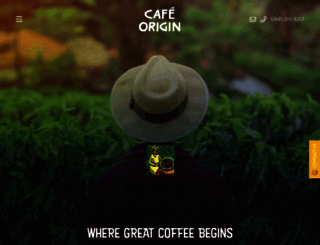 cafeorigin.com screenshot