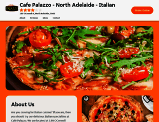 cafepalazzo-northadelaide.com.au screenshot
