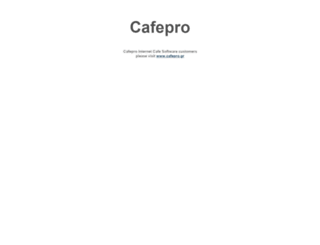 cafepro.com screenshot