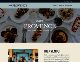 cafeprovencekc.com screenshot
