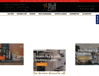 cafes-pfaff.com screenshot