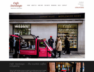 cafesantiago.com screenshot