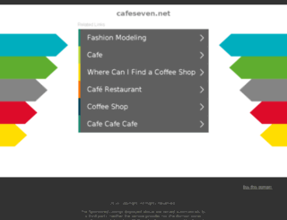 cafeseven.net screenshot