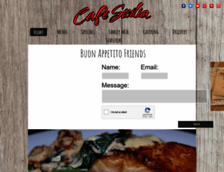 cafesicilia.com screenshot