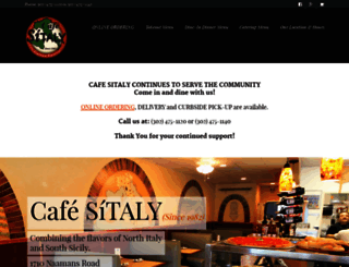 cafesitaly.com screenshot