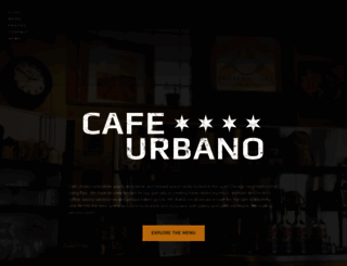 cafeurbano-chicago.com screenshot