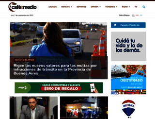 cafexmedio.com.ar screenshot
