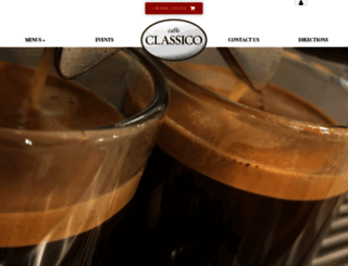 caffe-classico.com screenshot